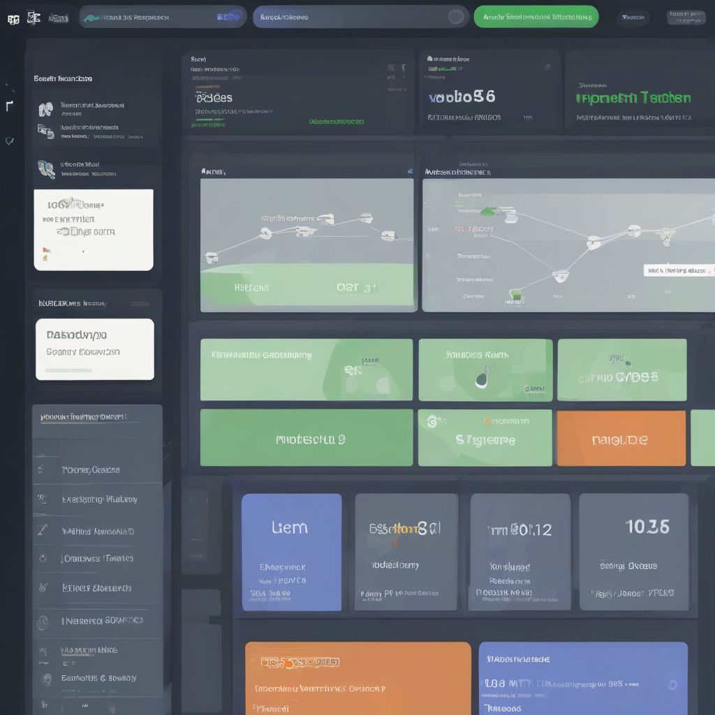 A comprehensive dashboard displaying software updates and patches